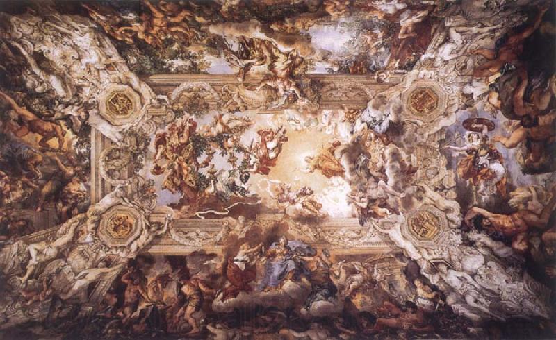 Pietro da Cortona Allegory of Divine Providence and Barberini Power Spain oil painting art